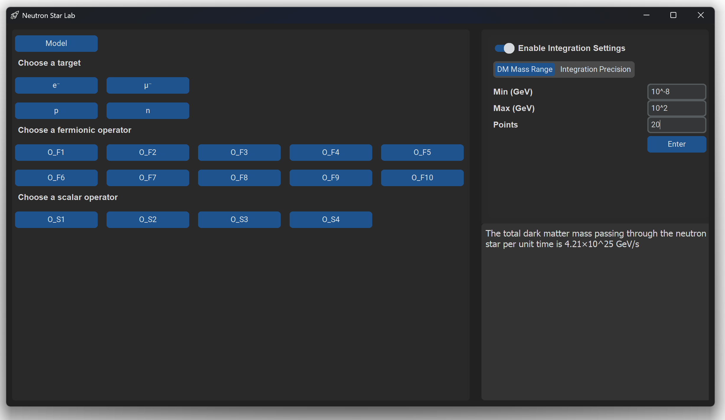 GUI screenshot